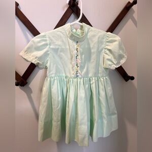 Vintage Dress Mini World Lace Flowers Baby toddler girl